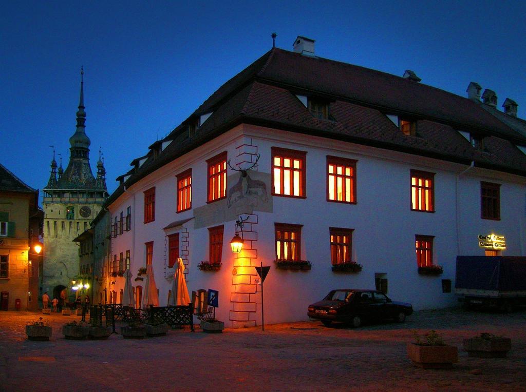Casa Cu Cerb Hotel Sighişoara Exterior foto