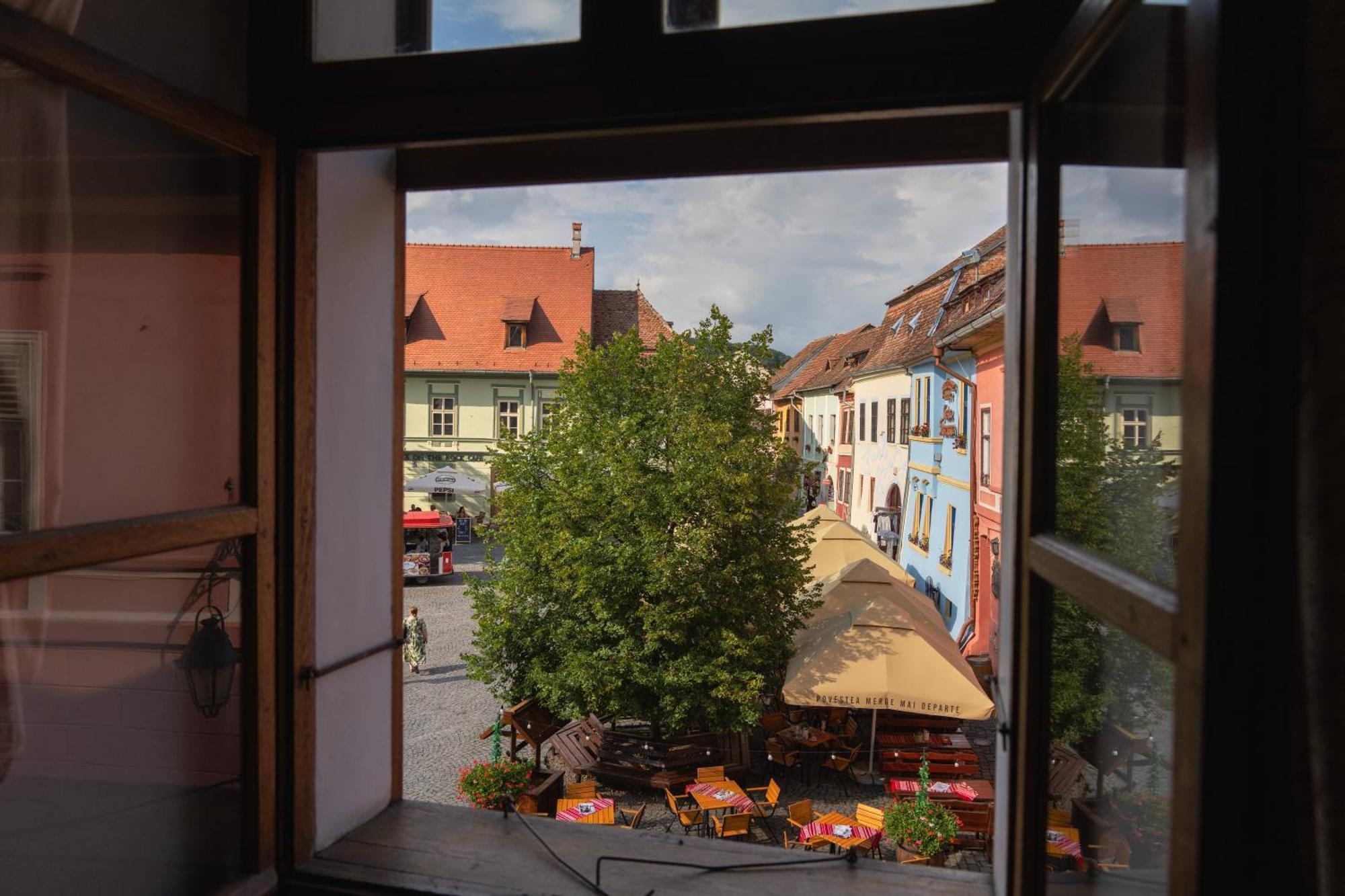 Casa Cu Cerb Hotel Sighişoara Exterior foto